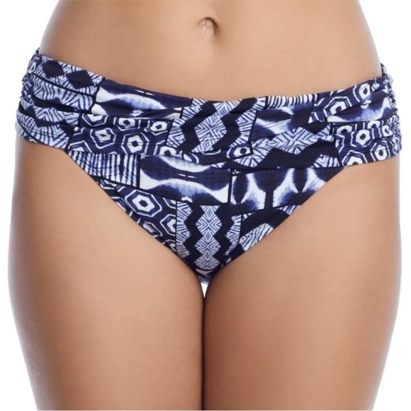 NWT Bleu Rod Beattie sarong hipster bikini bottoms size 12 - Picture 1 of 14